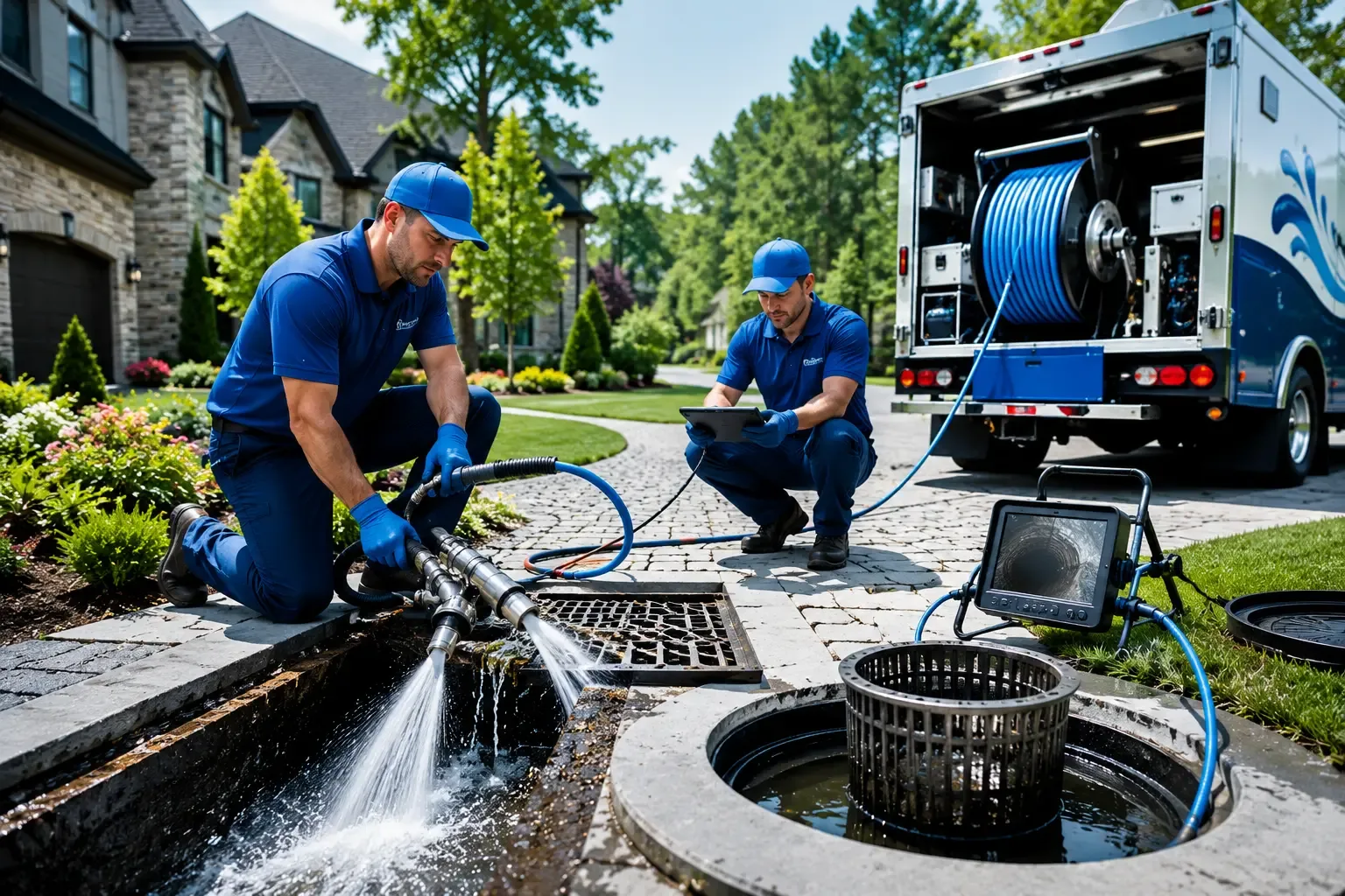 Local outdoor drain cleaning professionals in Plainfield, MA